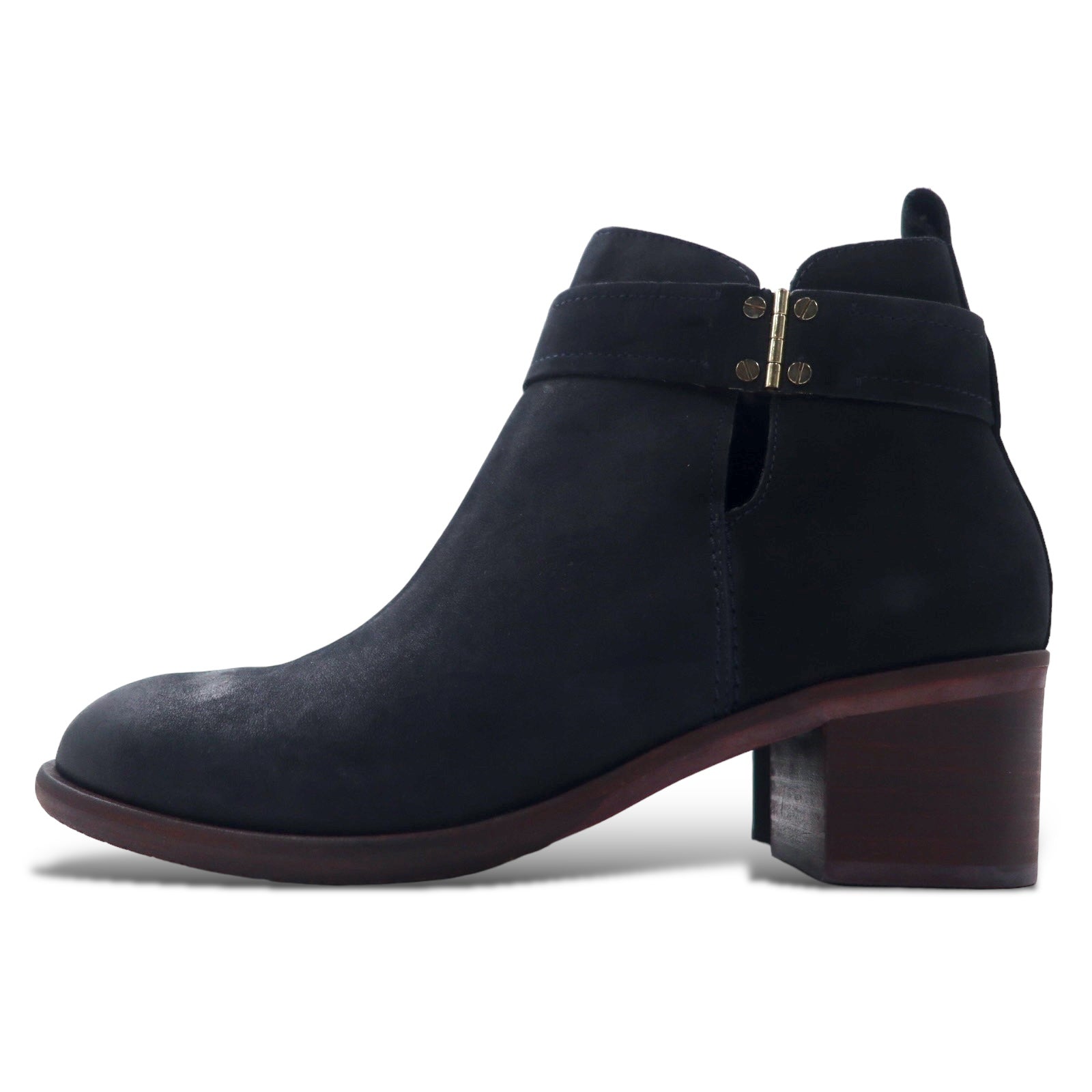 TOMMY HILFIGER Stivaletti in nabuk con cerniera laterale 23.5cm ARISON F1285