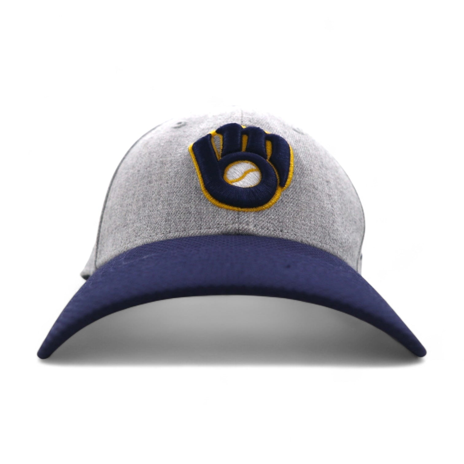 NEW ERA Berretto da baseball bicolore M/L Grigio Navy MLB Milwaukee Brewers