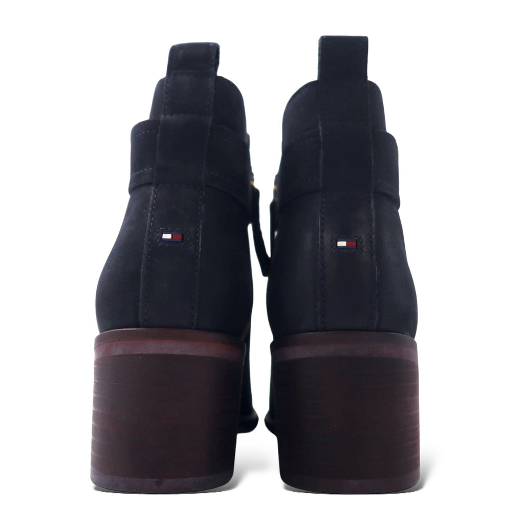 TOMMY HILFIGER Stivaletti in nabuk con cerniera laterale 23.5cm ARISON F1285