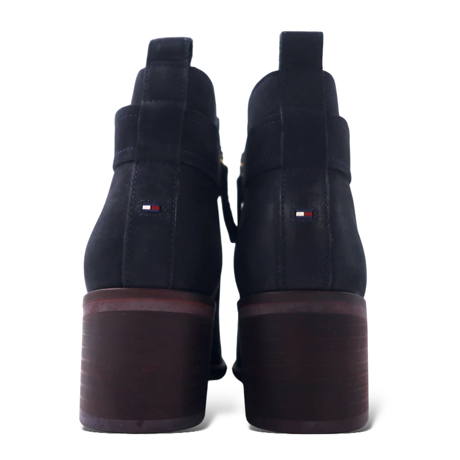 TOMMY HILFIGER Stivaletti in nabuk con cerniera laterale 23.5cm ARISON F1285