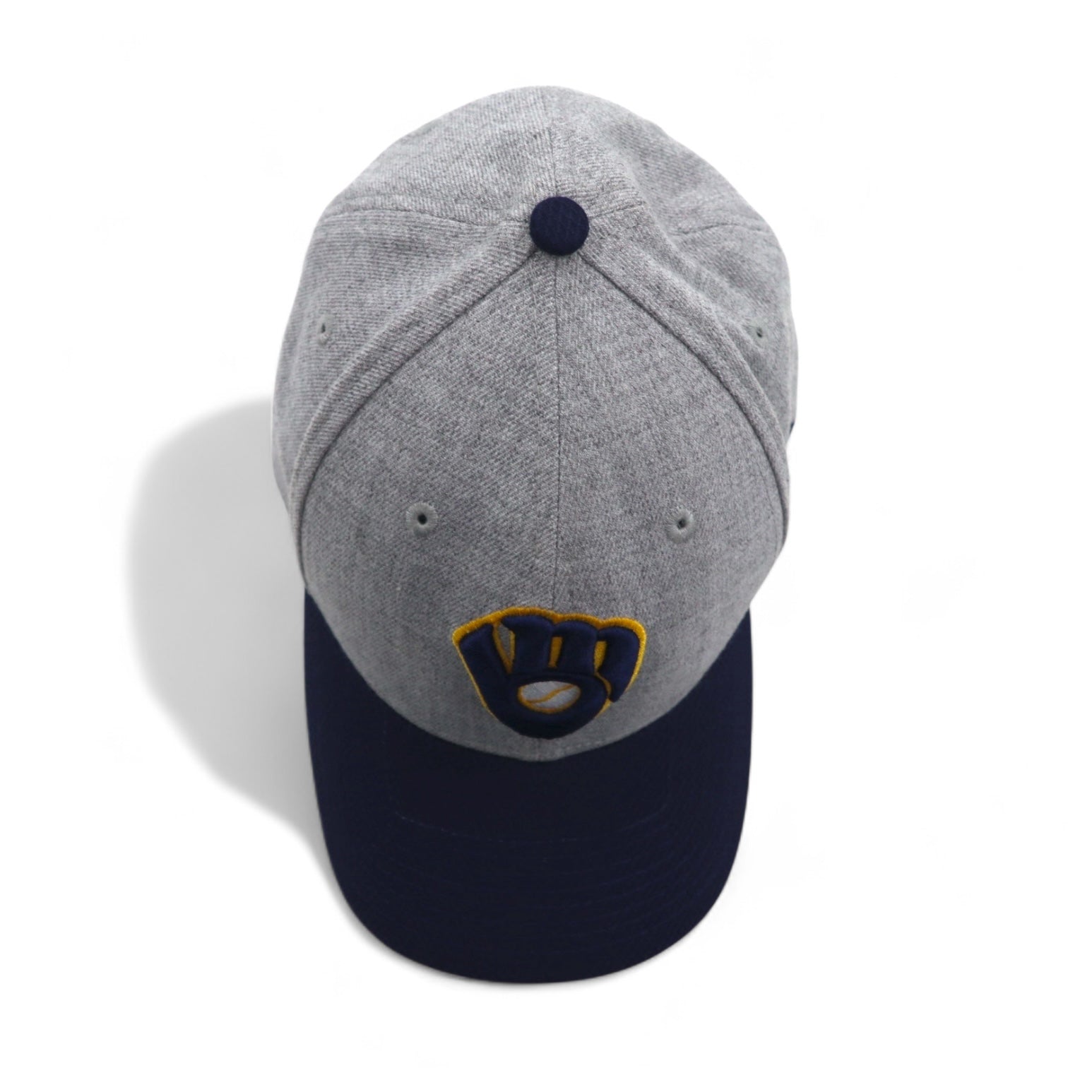 NEW ERA Berretto da baseball bicolore M/L Grigio Navy MLB Milwaukee Brewers
