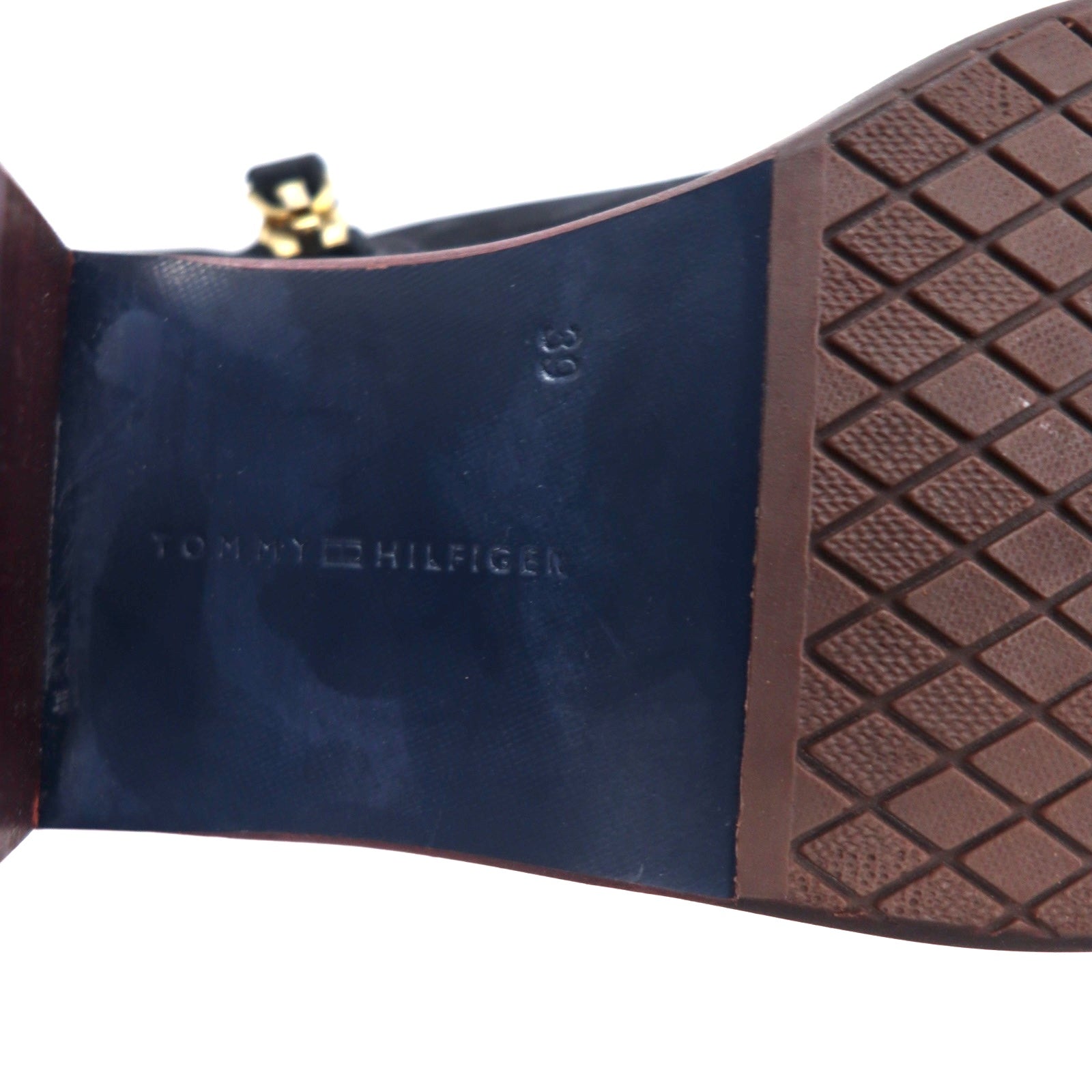 TOMMY HILFIGER Stivaletti in nabuk con cerniera laterale 23.5cm ARISON F1285
