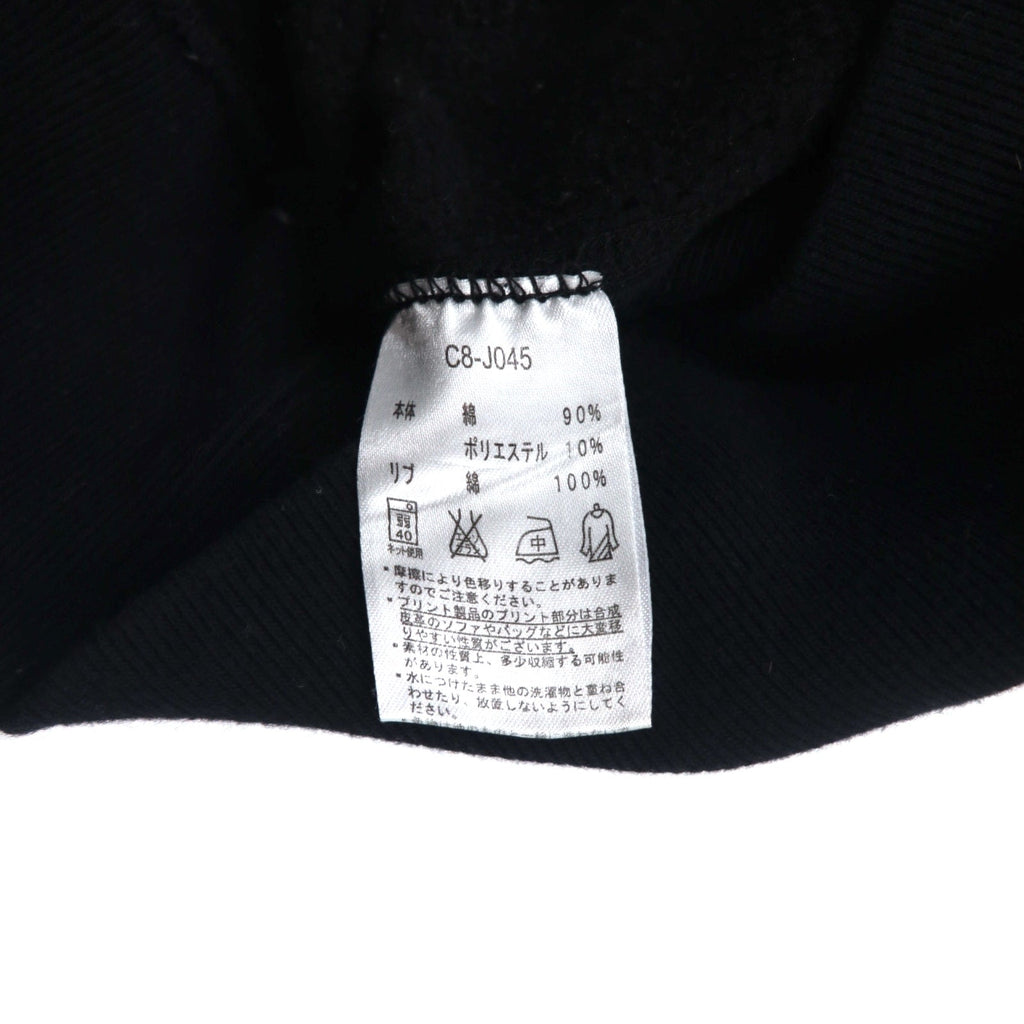 Champion リバースウィーブ REVERSE WEAVE タートルネック スウェット S ブラック C8-J045