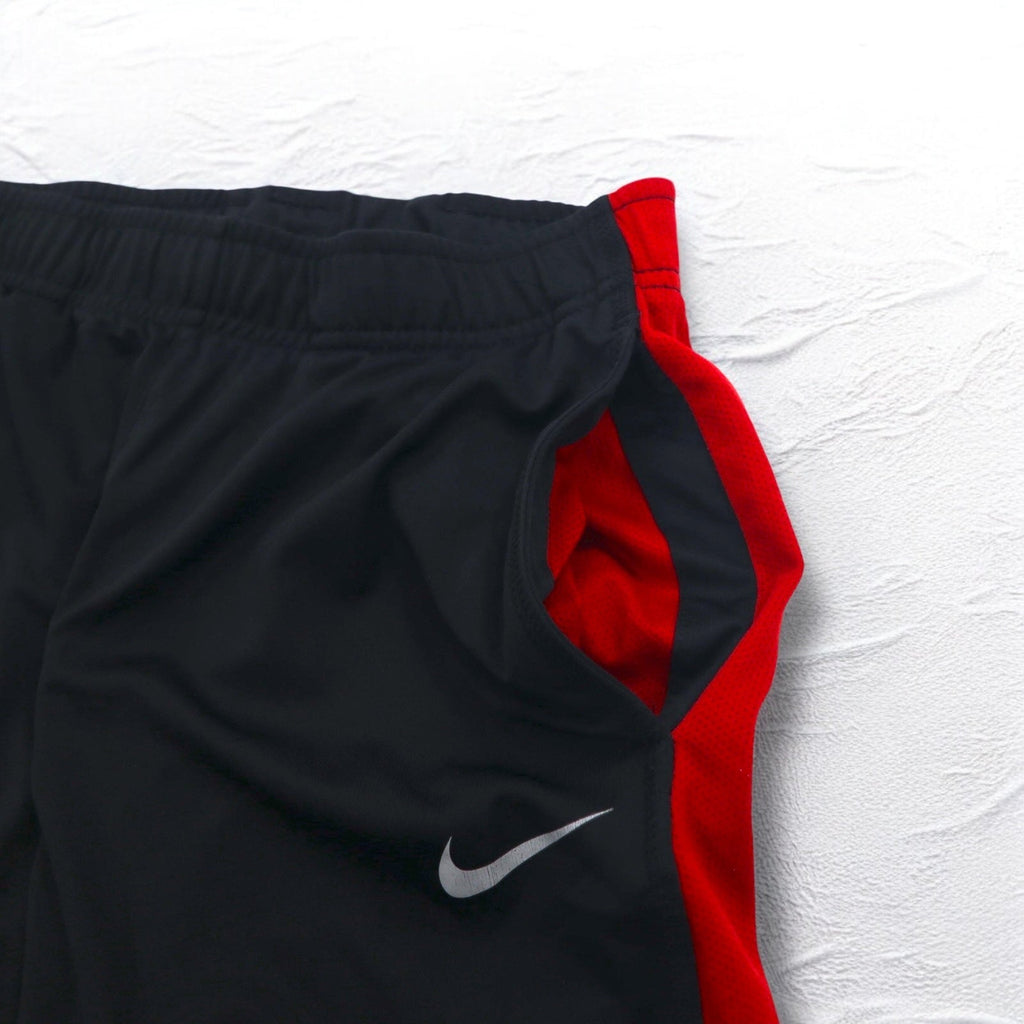 NIKE トラックパンツ ジャージ L ブラック レッド サイドライン スウォッシュ DRI-FIT 425787-012