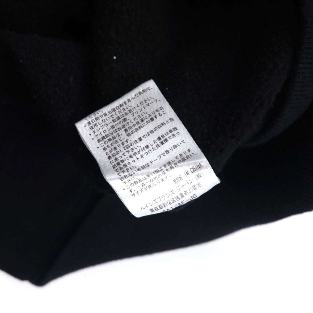 Champion リバースウィーブ REVERSE WEAVE タートルネック スウェット S ブラック C8-J045