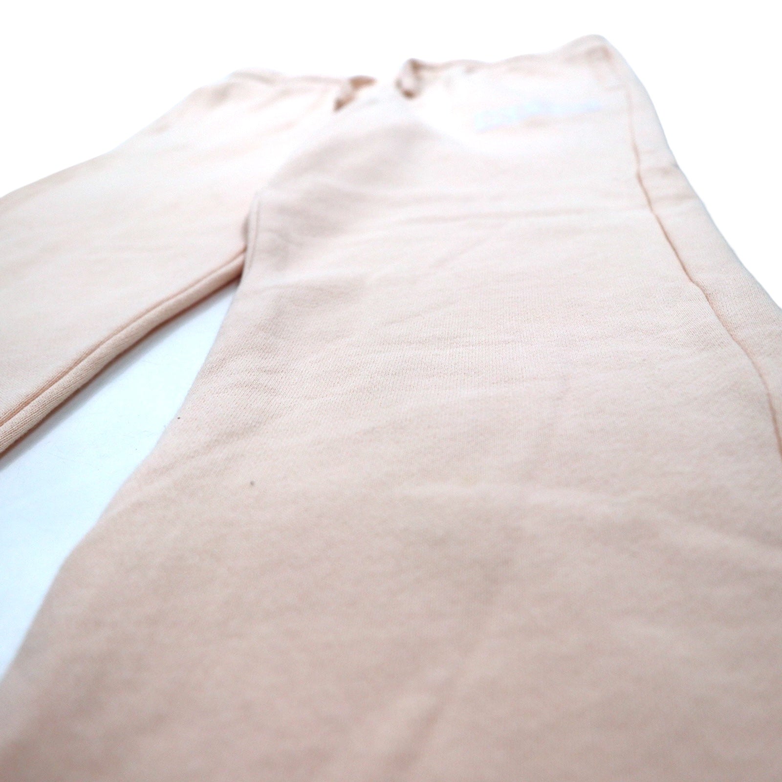 KITH Pantaloni della tuta M Rosa Beige Cotone Stampa logo box Felpati