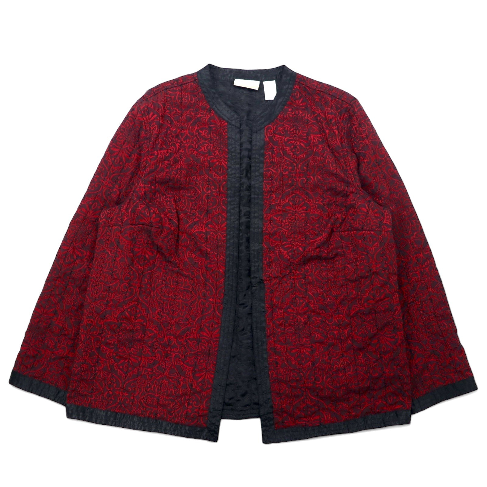 alfred dunner giacca fantasia L bordeaux cotone poliestere floreale