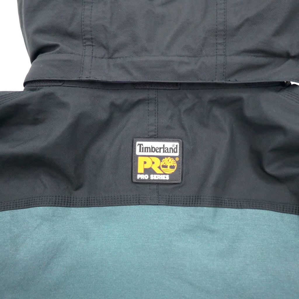 Timberland anni 2000 PRO SERIES Gore-Tex Giacca a Vento L Impermeabile Doppia Cerniera Zip-in-Zip Cappuccio Rimovibile