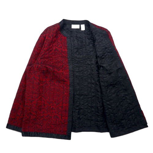 alfred dunner giacca fantasia L bordeaux cotone poliestere floreale