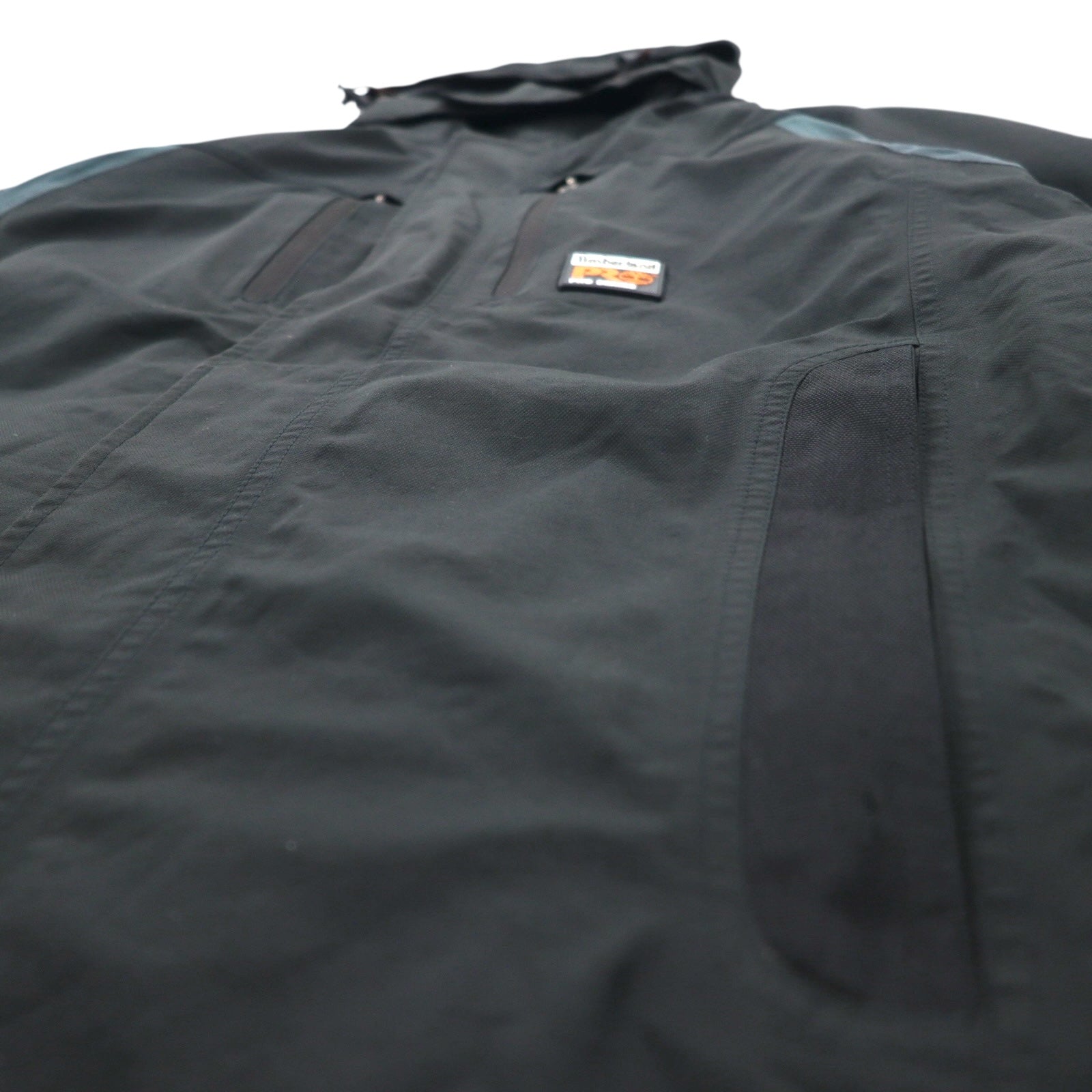 Timberland anni 2000 PRO SERIES Gore-Tex Giacca a Vento L Impermeabile Doppia Cerniera Zip-in-Zip Cappuccio Rimovibile