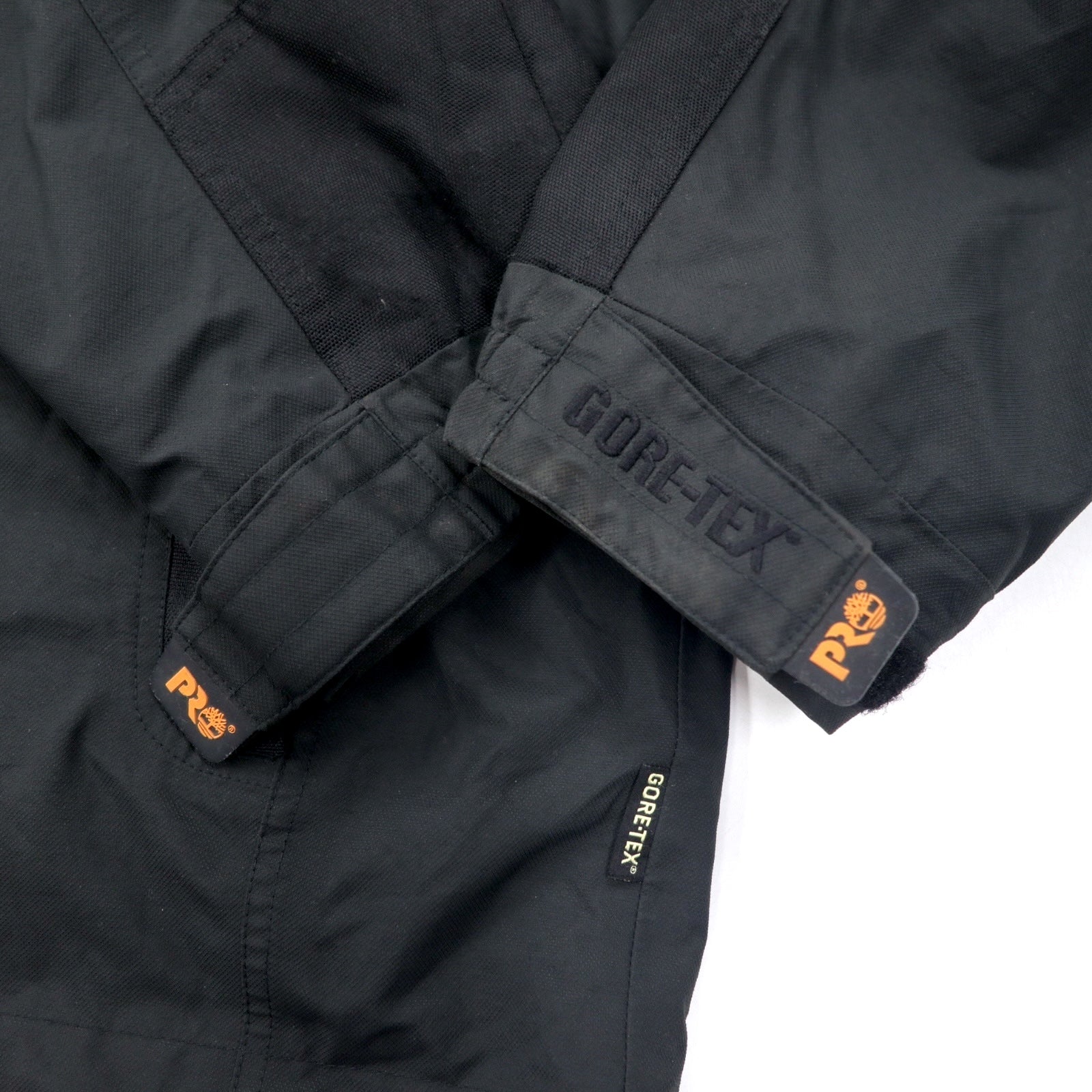 Timberland anni 2000 PRO SERIES Gore-Tex Giacca a Vento L Impermeabile Doppia Cerniera Zip-in-Zip Cappuccio Rimovibile