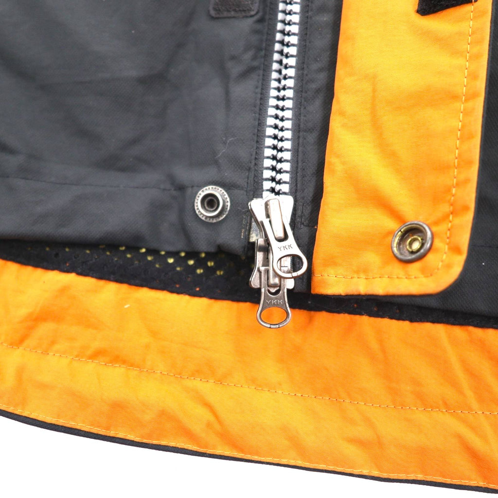 Timberland anni 2000 PRO SERIES Gore-Tex Giacca a Vento L Impermeabile Doppia Cerniera Zip-in-Zip Cappuccio Rimovibile