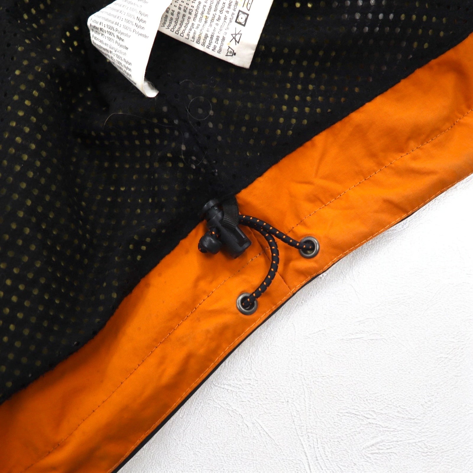 Timberland anni 2000 PRO SERIES Gore-Tex Giacca a Vento L Impermeabile Doppia Cerniera Zip-in-Zip Cappuccio Rimovibile