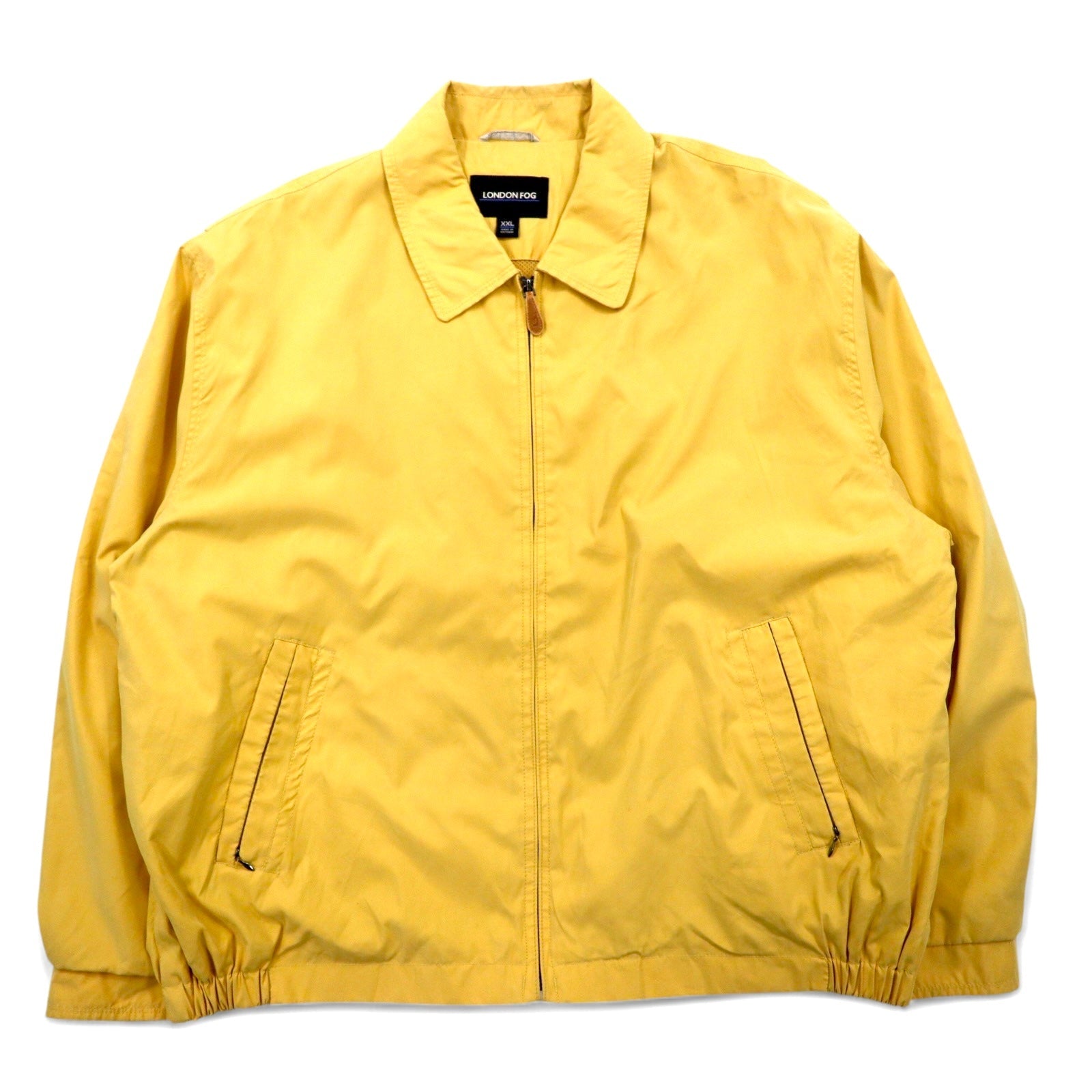 LONDON FOG Harrington jacket a vento XXL Giallo Poliestere