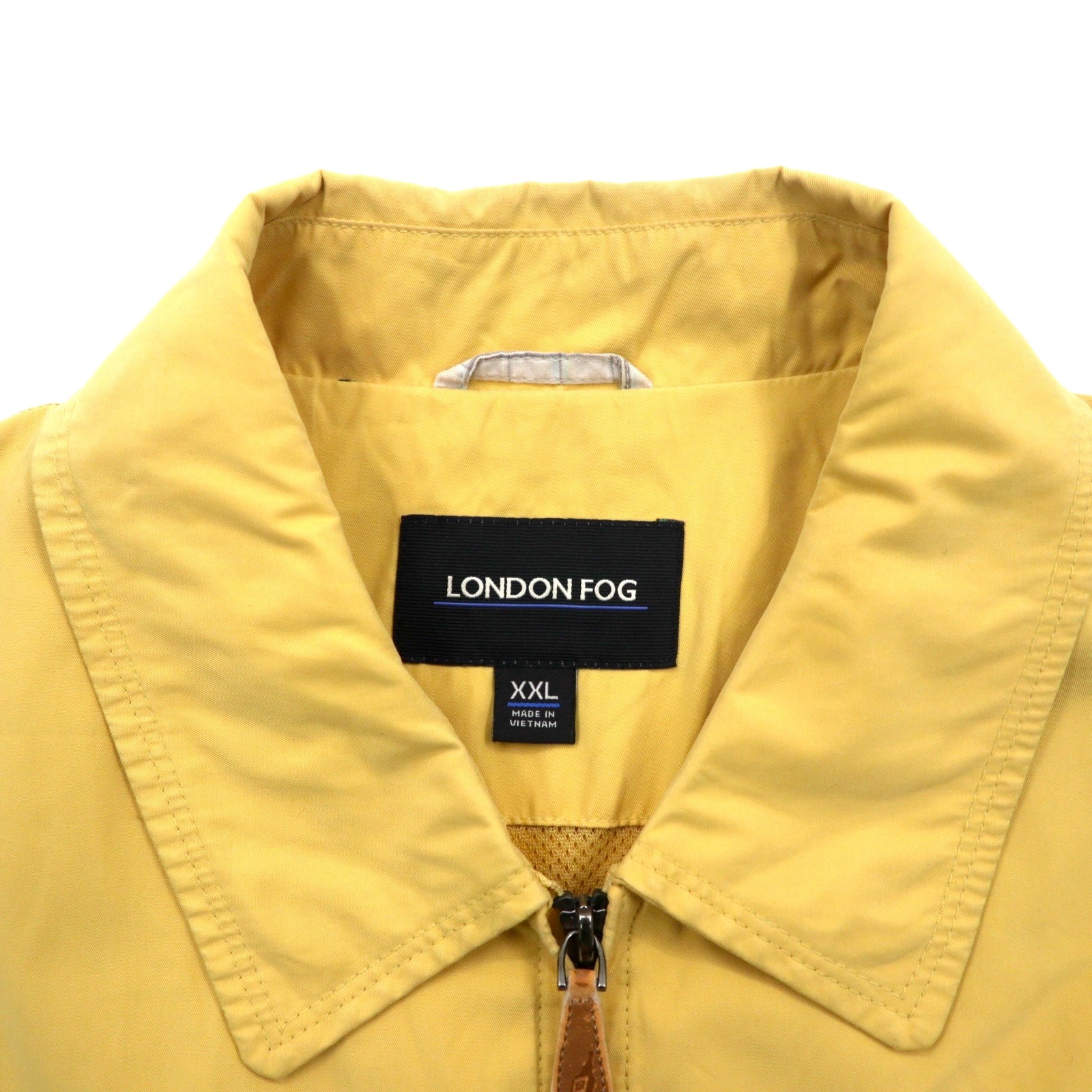 LONDON FOG Harrington jacket a vento XXL Giallo Poliestere