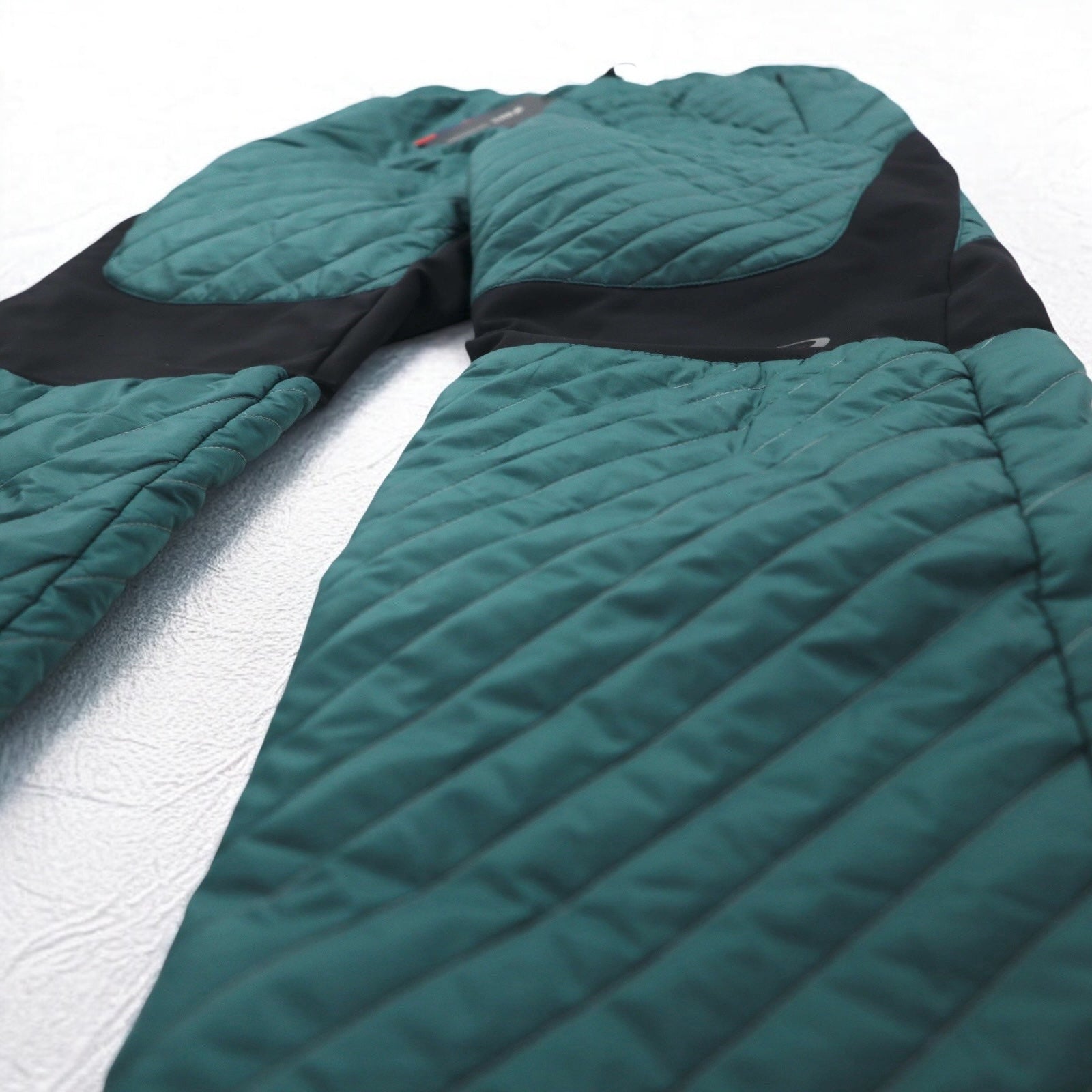 Kiko Kostadinov × Asics Pantaloni trapuntati isolanti M Verde 19AW INSULATION PANTS Nuovo