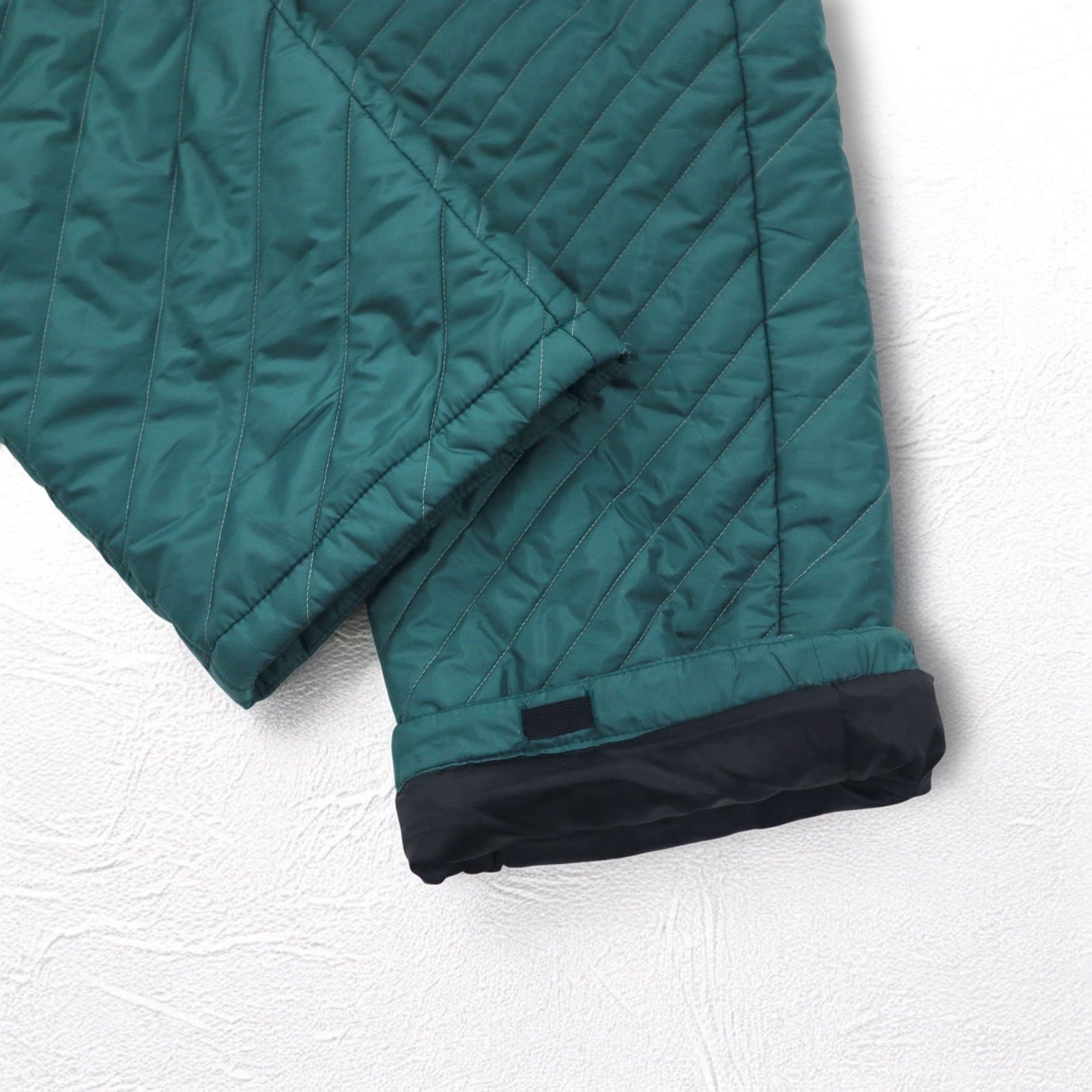 Kiko Kostadinov × Asics Pantaloni trapuntati isolanti M Verde 19AW INSULATION PANTS Nuovo