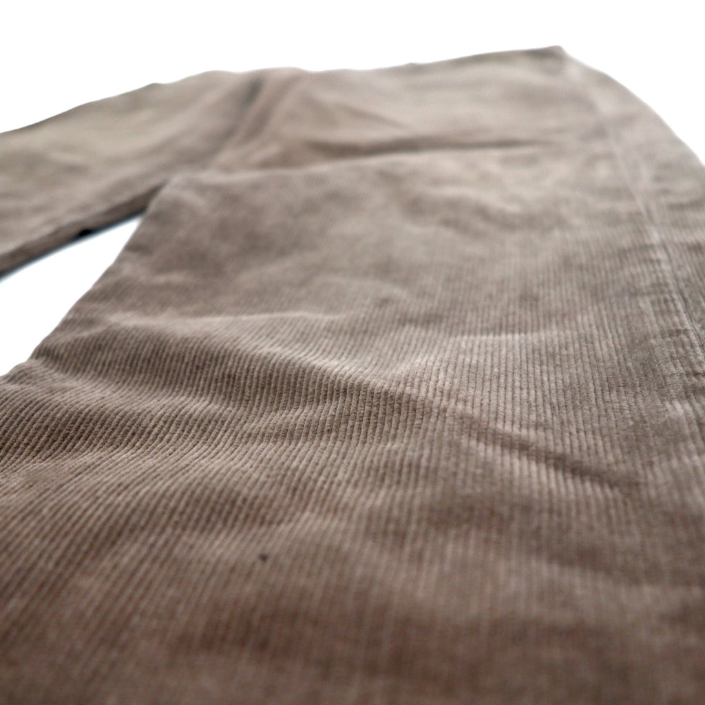Levi's Euro Levis 751 Pantaloni in Velluto a Coste 32 Grigio Cotone Chiusura Lampo 751-8415 Made in Turchia