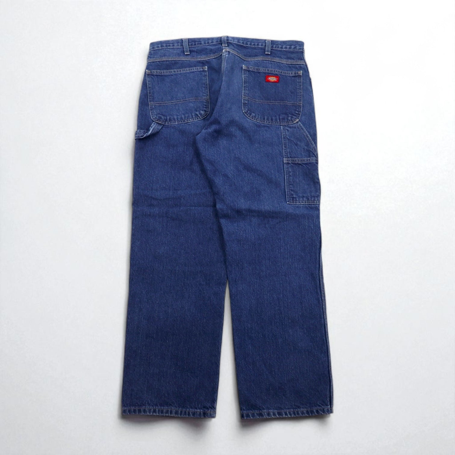 Dickies ルーズフィット ペインター デニムパンツ XL インディゴ ブルー コットン