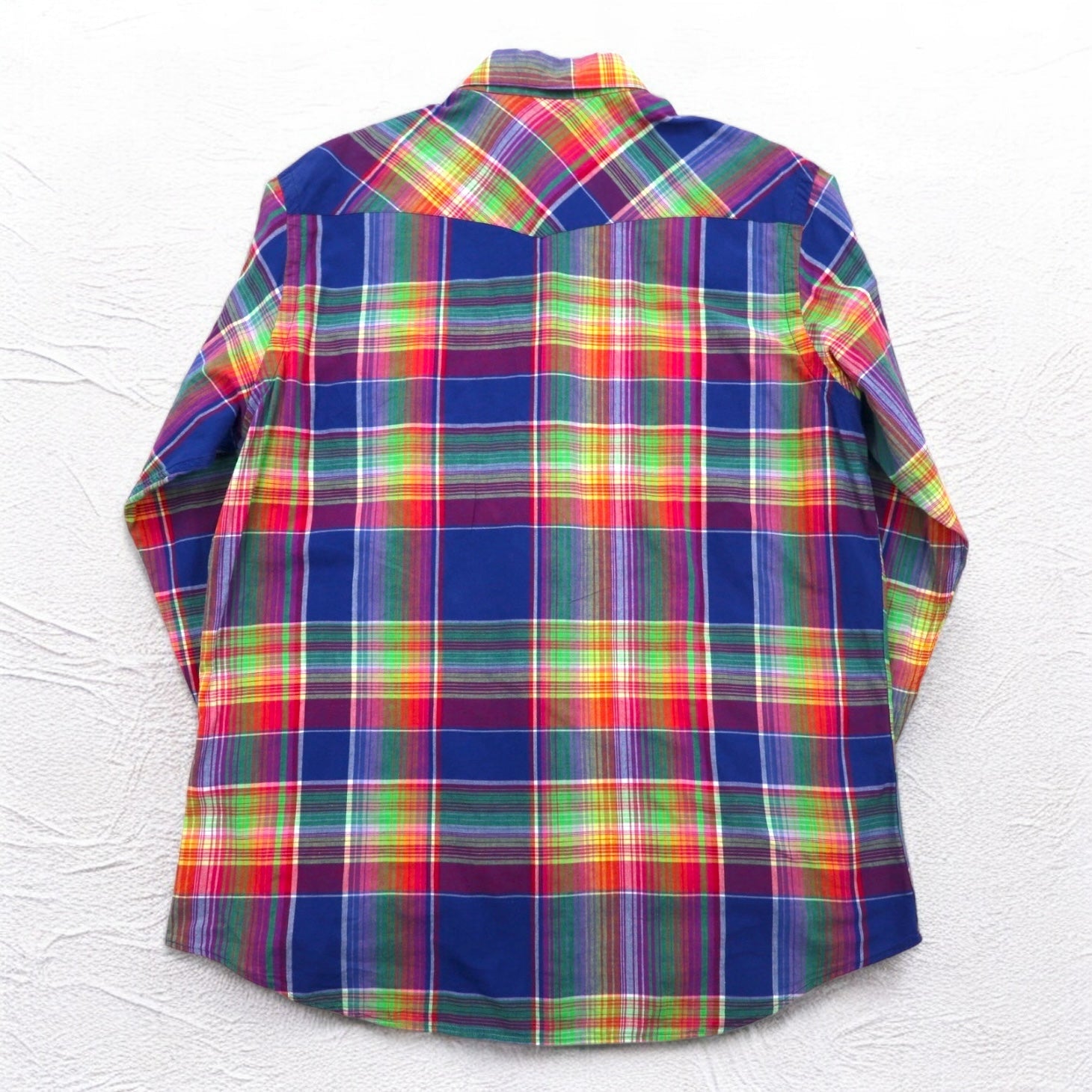POLO RALPH LAUREN Camicia western a quadri CLASSIC FIT Indian Madras XL