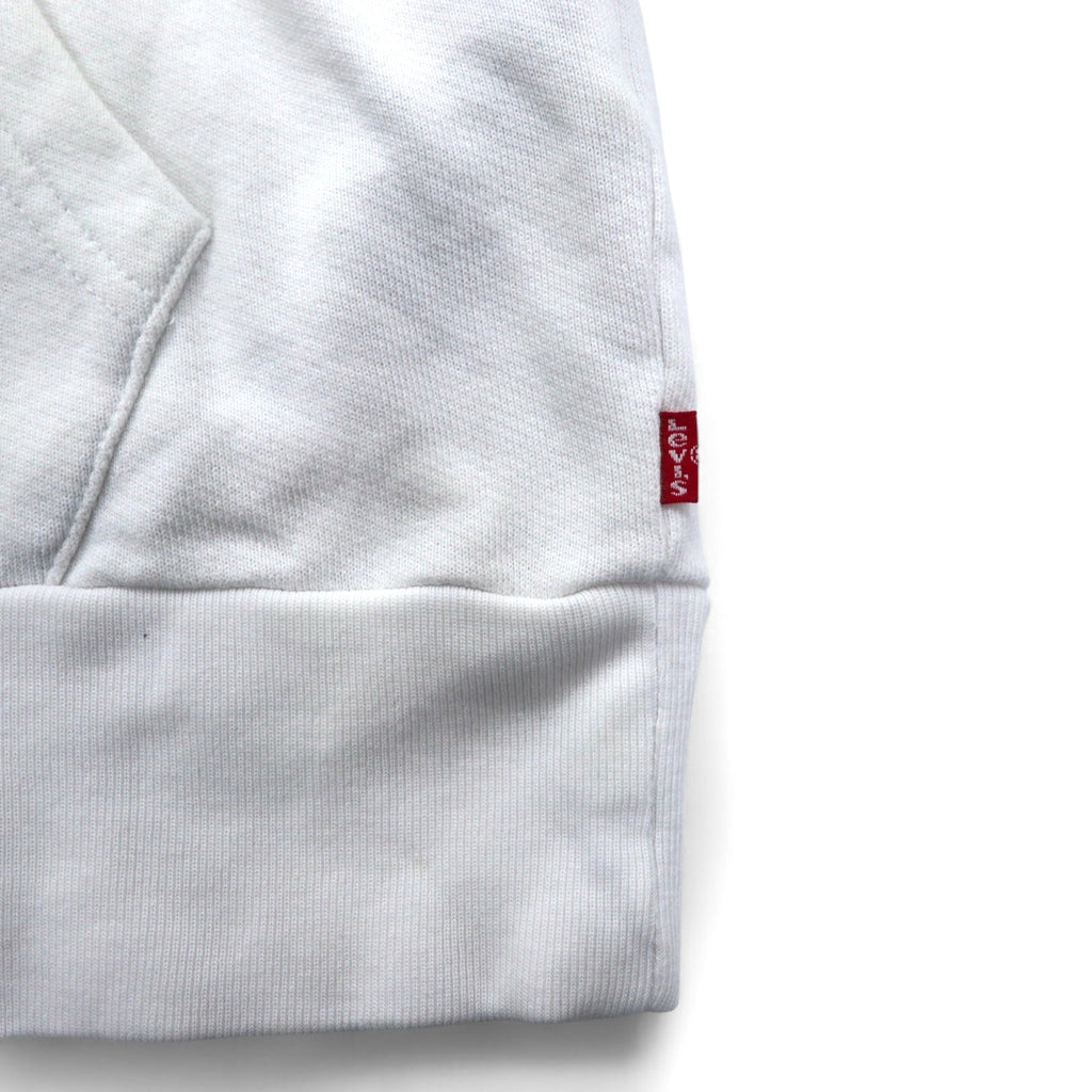 Levi's Logo Hoodie Pullover S Bianco Cotone 19622-0020 Prodotto in Turchia
