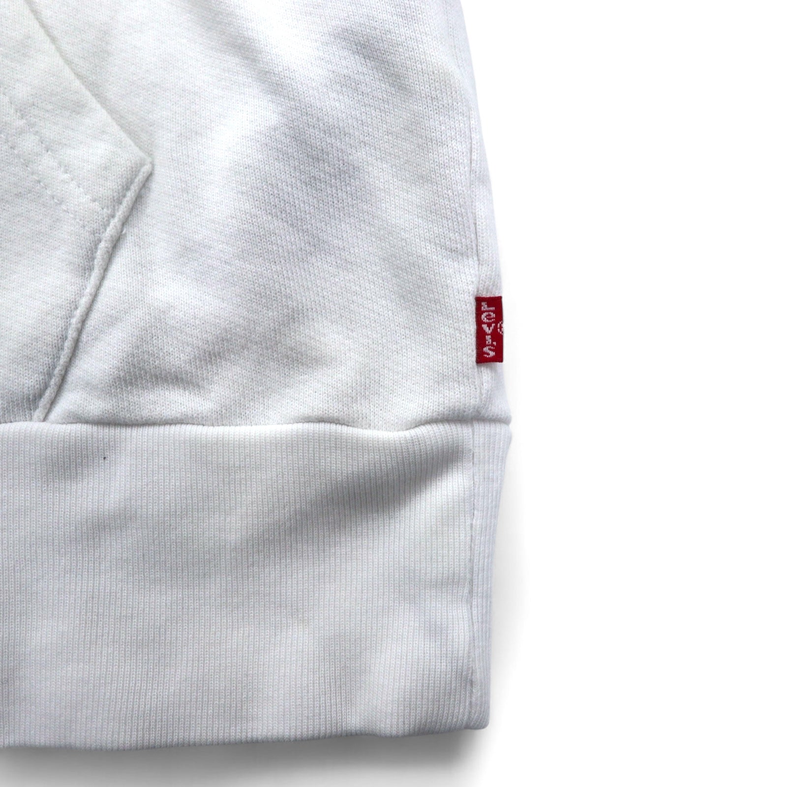 Levi's Logo Hoodie Pullover S Bianco Cotone 19622-0020 Prodotto in Turchia