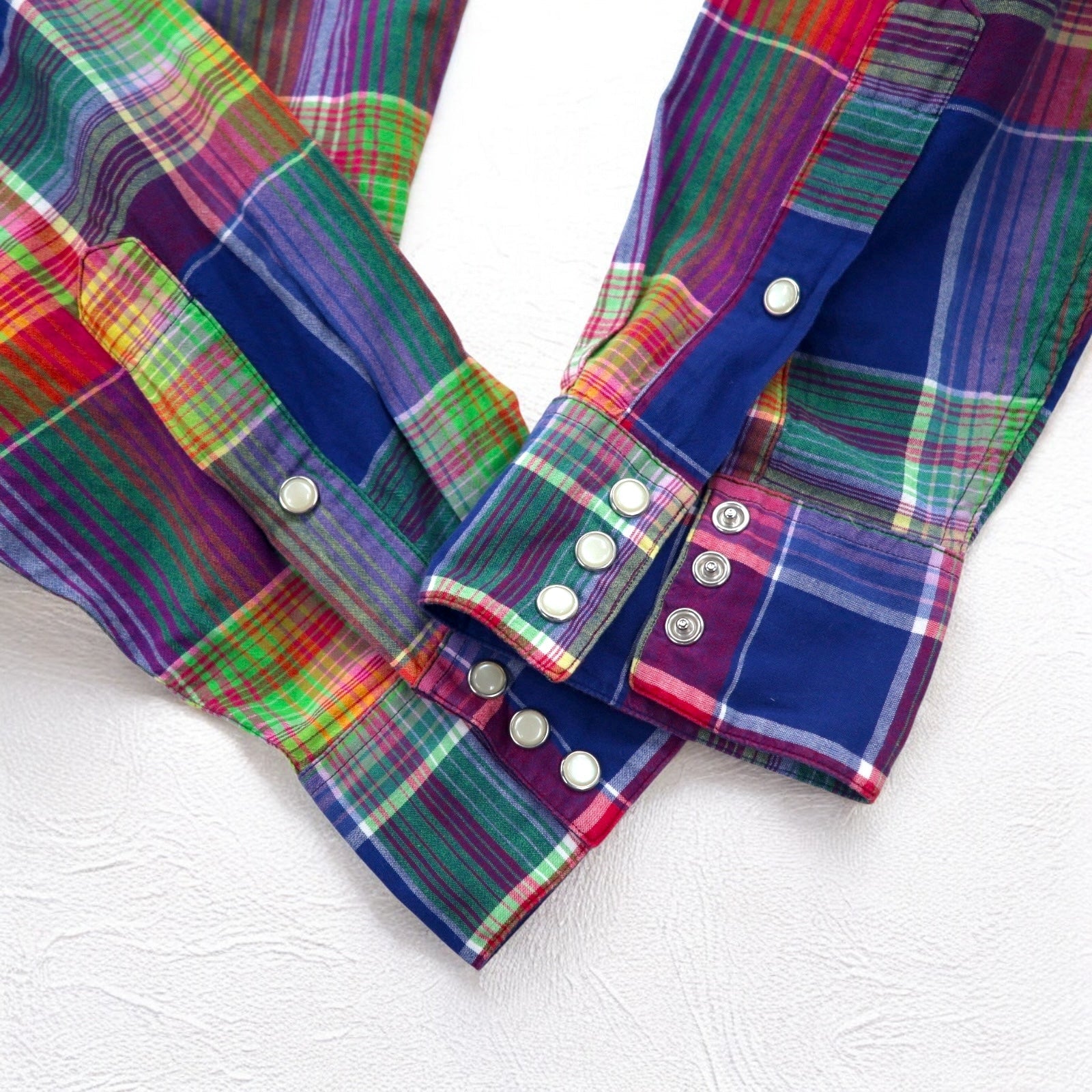 POLO RALPH LAUREN Camicia western a quadri CLASSIC FIT Indian Madras XL