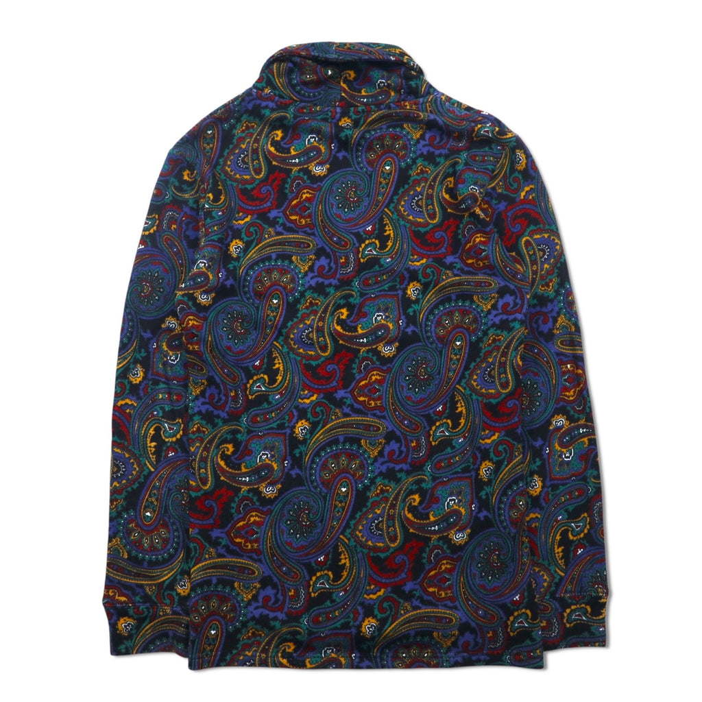 JOYRICH ペイズリー スウェット カーディガン ショールカラー ジャケット S  マルチカラー 総柄 コットン