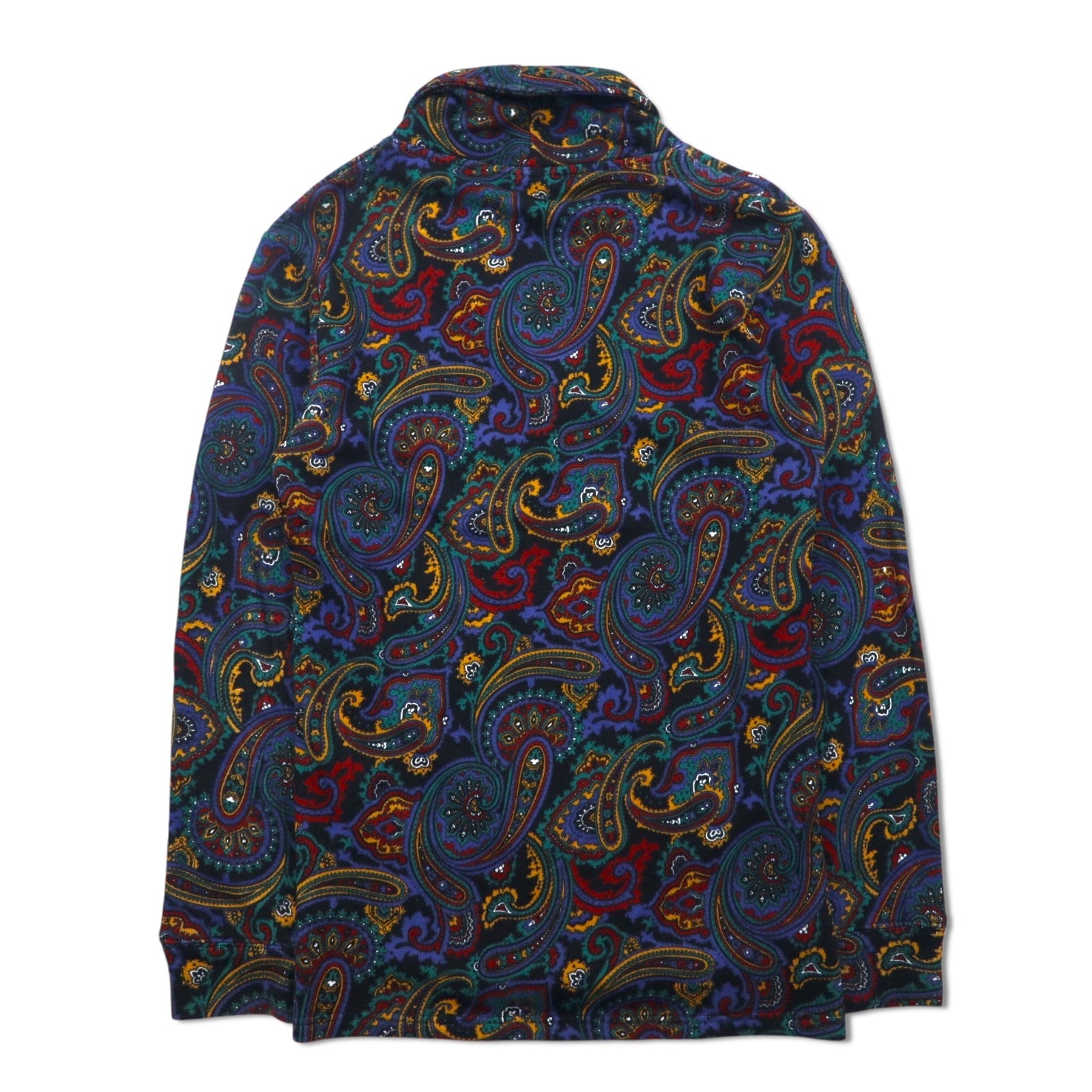 JOYRICH Paisley Felpa Cardigan Collo a scialle Giacca S Multicolore Fantasia in Cotone