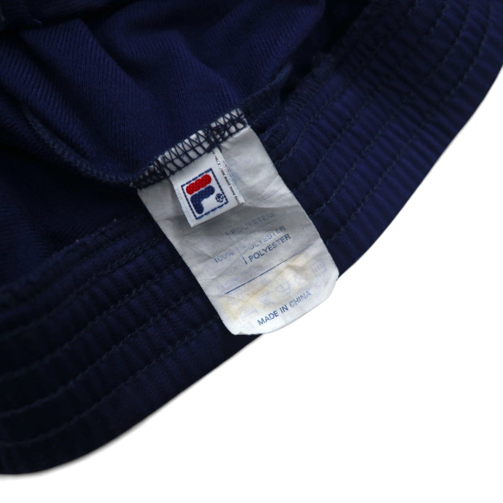 FILA Tuta sportiva anni '90, giacca sportiva, XXL, blu navy, poliestere, logo ricamato