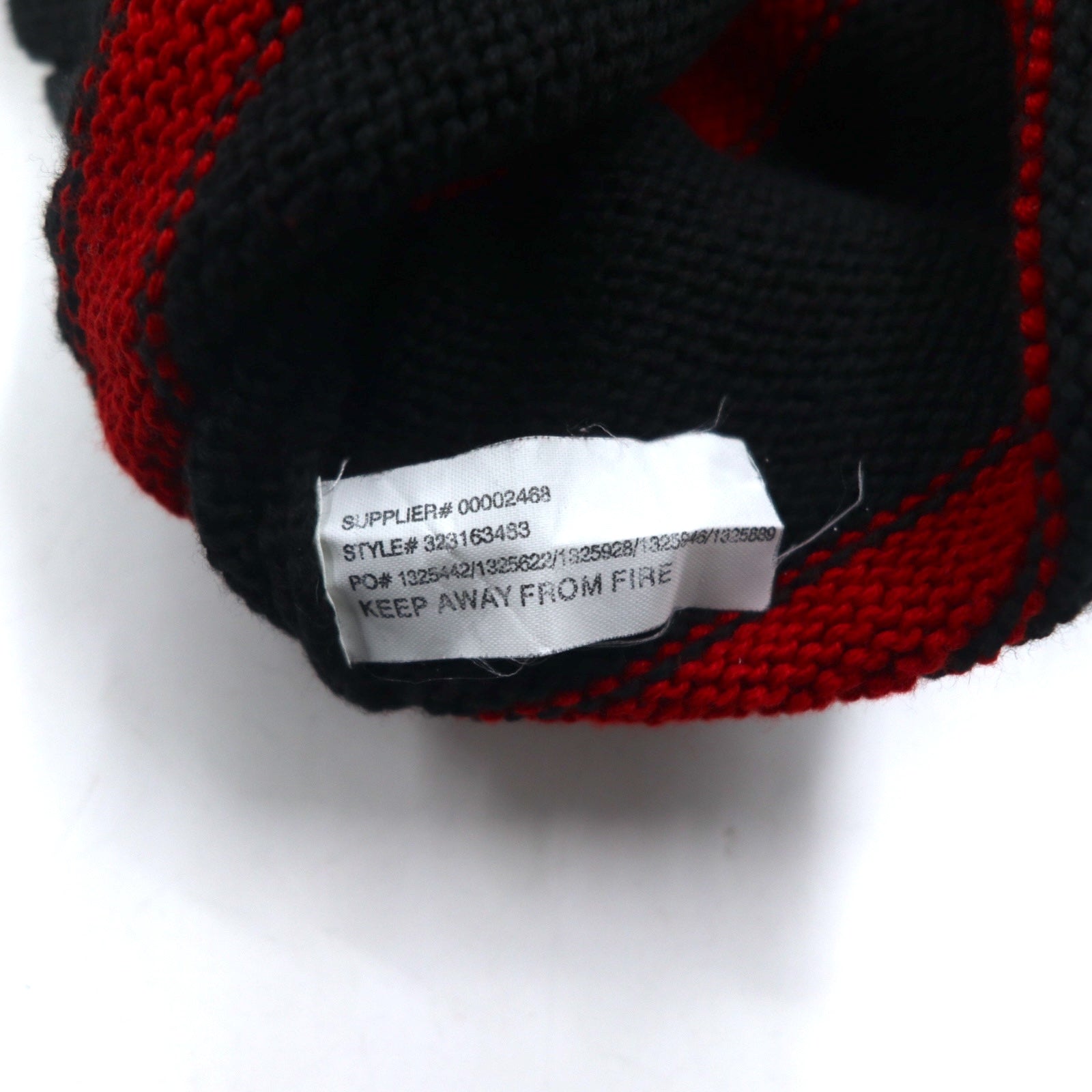 Polo by Ralph Lauren maglione in cotone a mezza zip anni '90, taglia M, a righe, nero e rosso