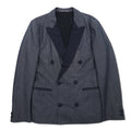 TOMORROWLAND Giacca doppiopetto con revers a punta Blazer S grigio EXTRA EGYPTIAN COTTON