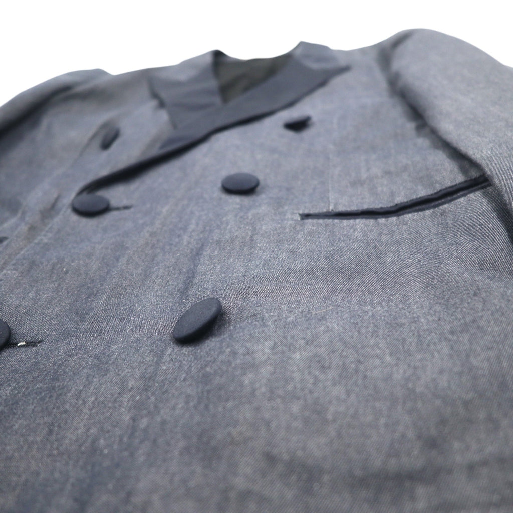 TOMORROWLAND Giacca doppiopetto con revers a punta Blazer S grigio EXTRA EGYPTIAN COTTON