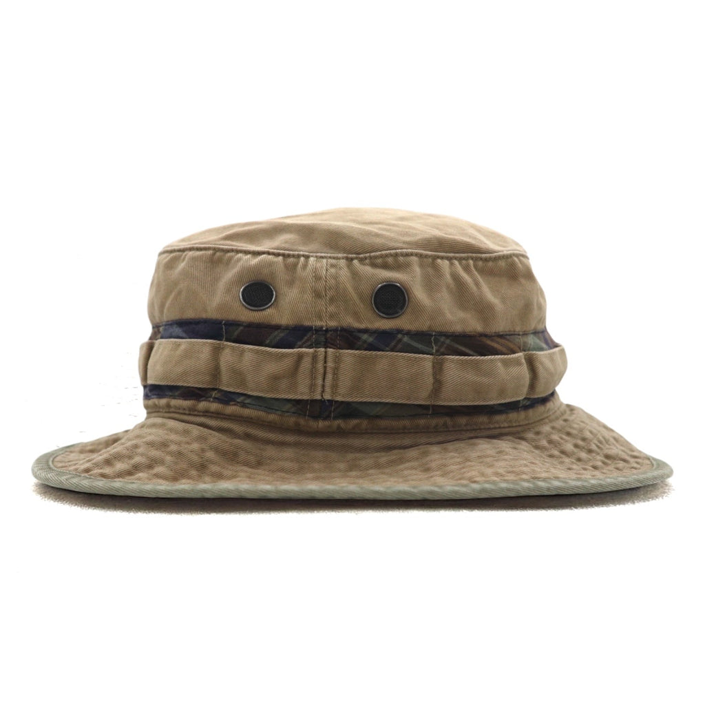Polo by Ralph Lauren 90年代 サファリハット バケットハット L/XL ベージュ コットン