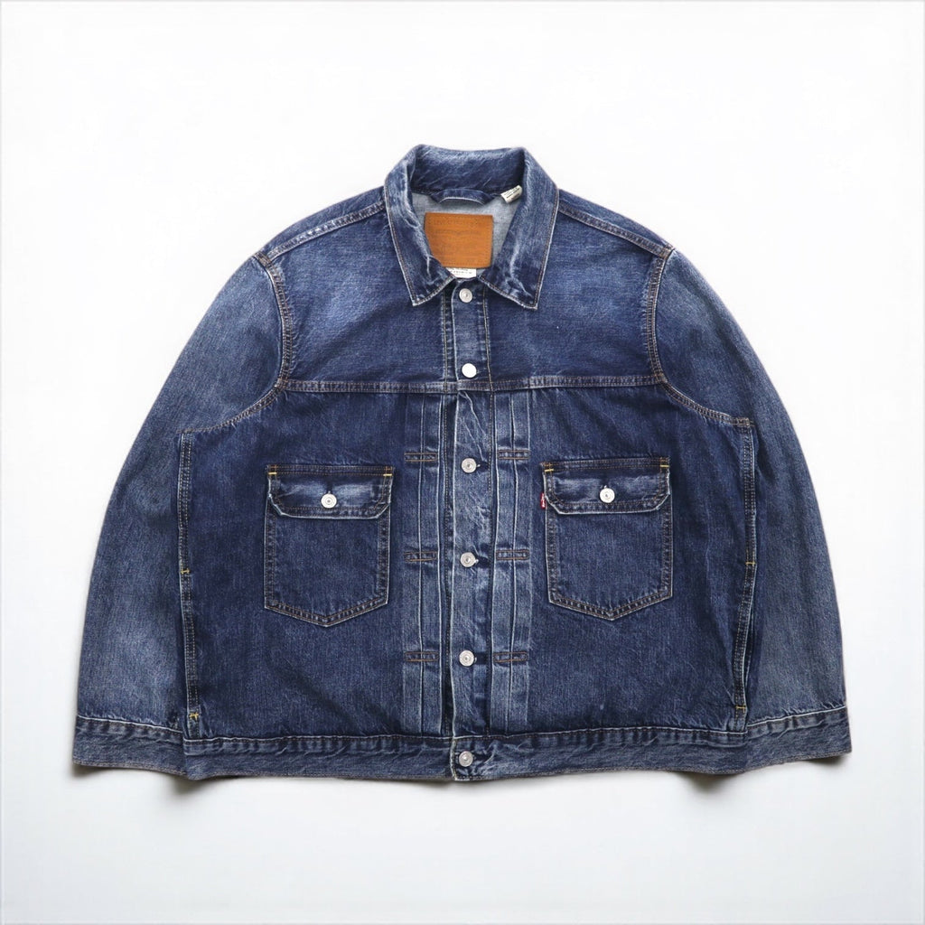 Levi's PREMIUM ビッグE 2ndタイプ デニム トラッカージャケット Gジャン XL インディゴ A7632-0013