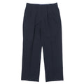 BURBERRY Pantaloni a gamba dritta a 2 pieghe 88 Blu scuro Lana Gabardine Prodotto in Giappone