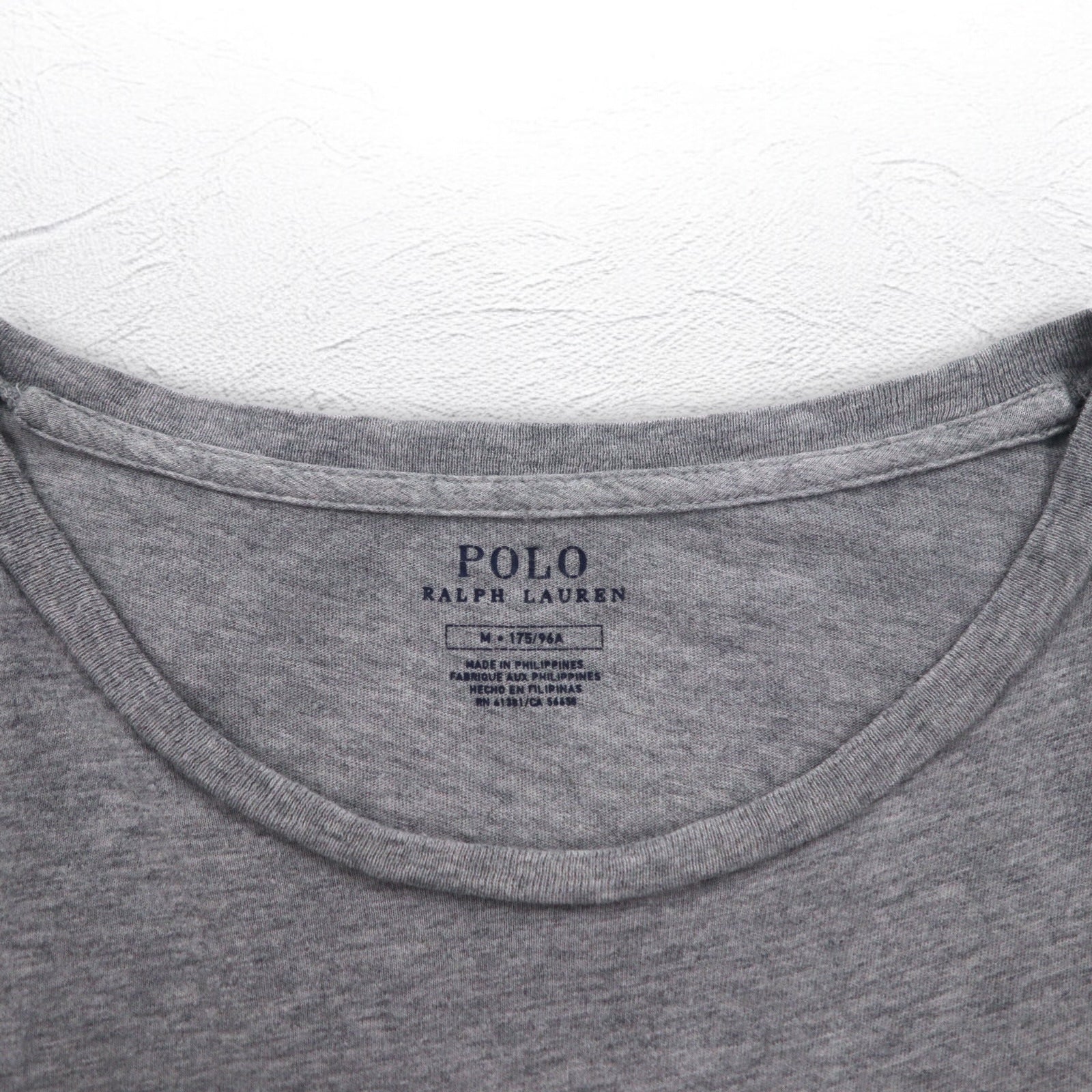 POLO RALPH LAUREN ポロベア Tシャツ M グレー コットン