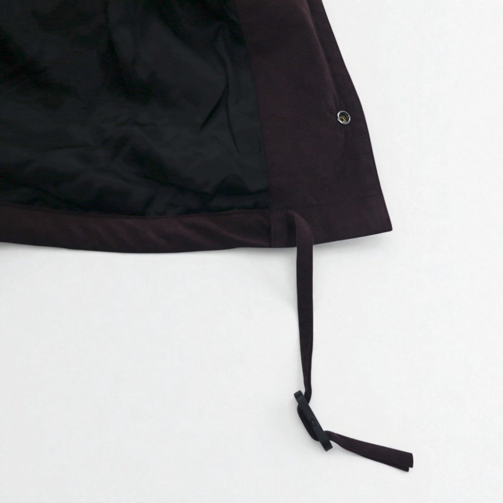Giacca coach oversize in ecopelle scamosciata stein, taglia M, colore marrone, modello ST-019, made in Japan