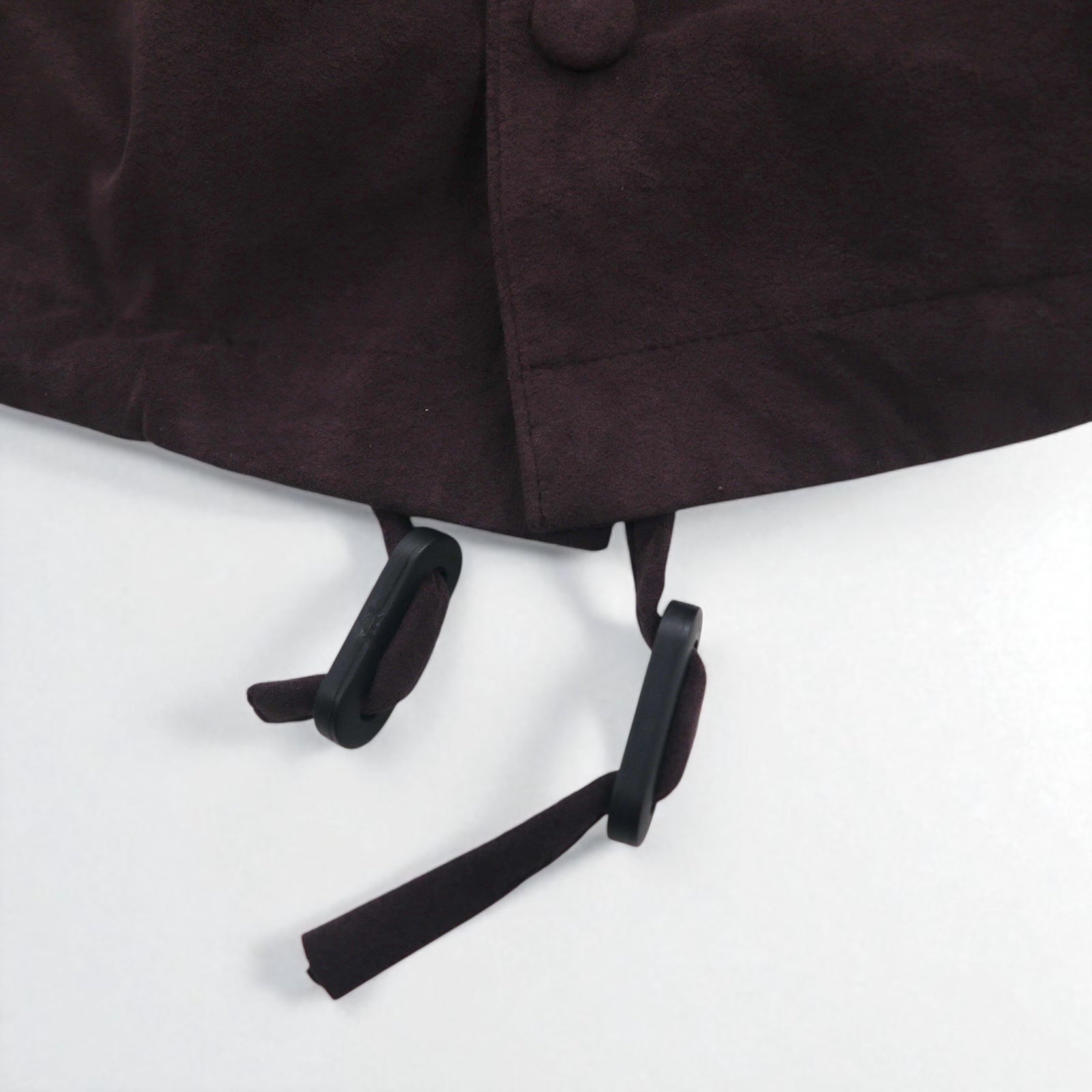 Giacca coach oversize in ecopelle scamosciata stein, taglia M, colore marrone, modello ST-019, made in Japan