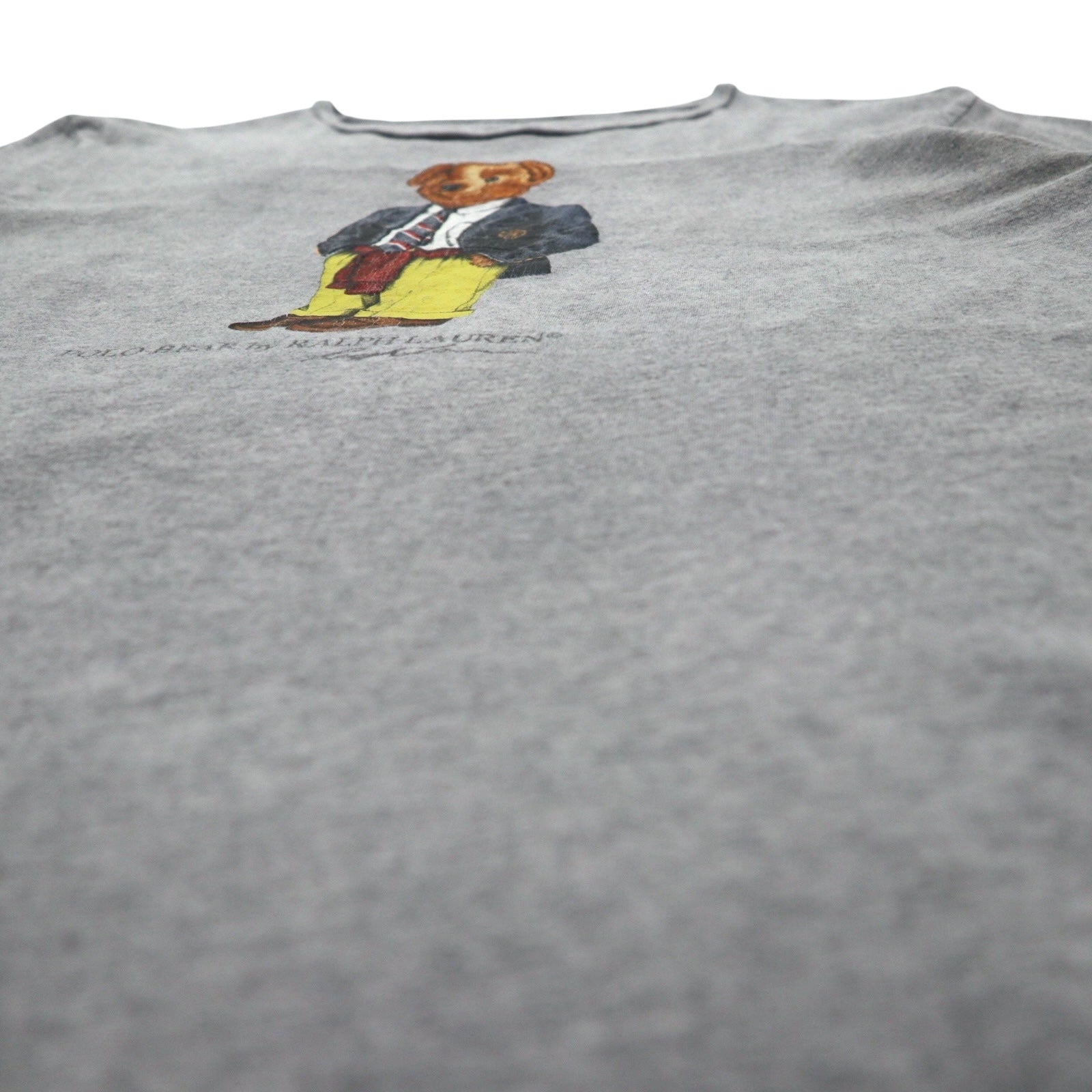 POLO RALPH LAUREN ポロベア Tシャツ M グレー コットン