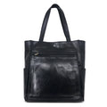 PORTER Frank Borsa Tote in Pelle Nera Cavallino FRANK Prodotto in Giappone