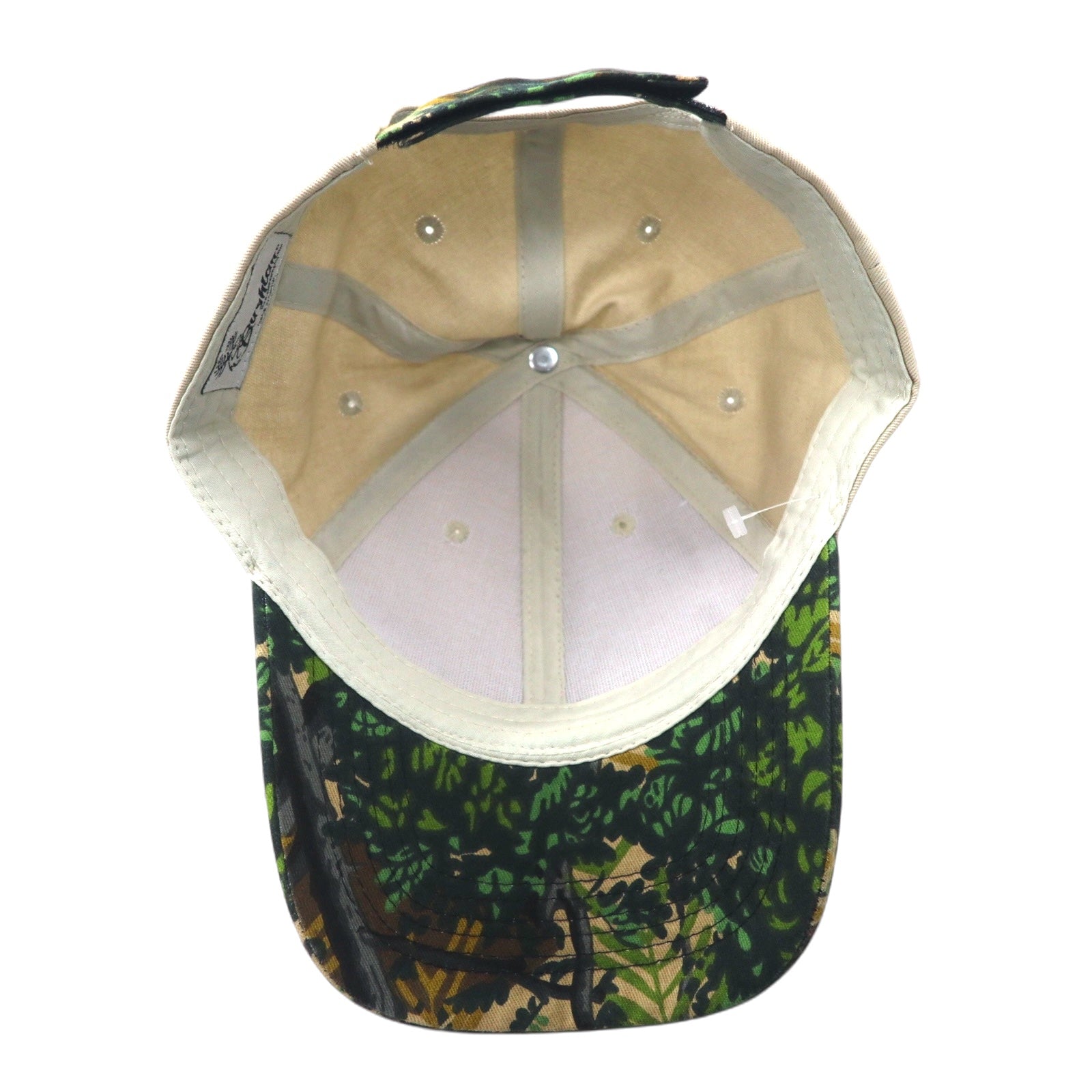 Bushlan Berretto da baseball mimetico ad albero reale FREE beige verde, nuovo con etichette