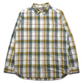 THE NORTH FACE チェック シャツ L グリーン ホワイト コットン US規格 Hayden Pass 2.0 Shirt NF0A55U8