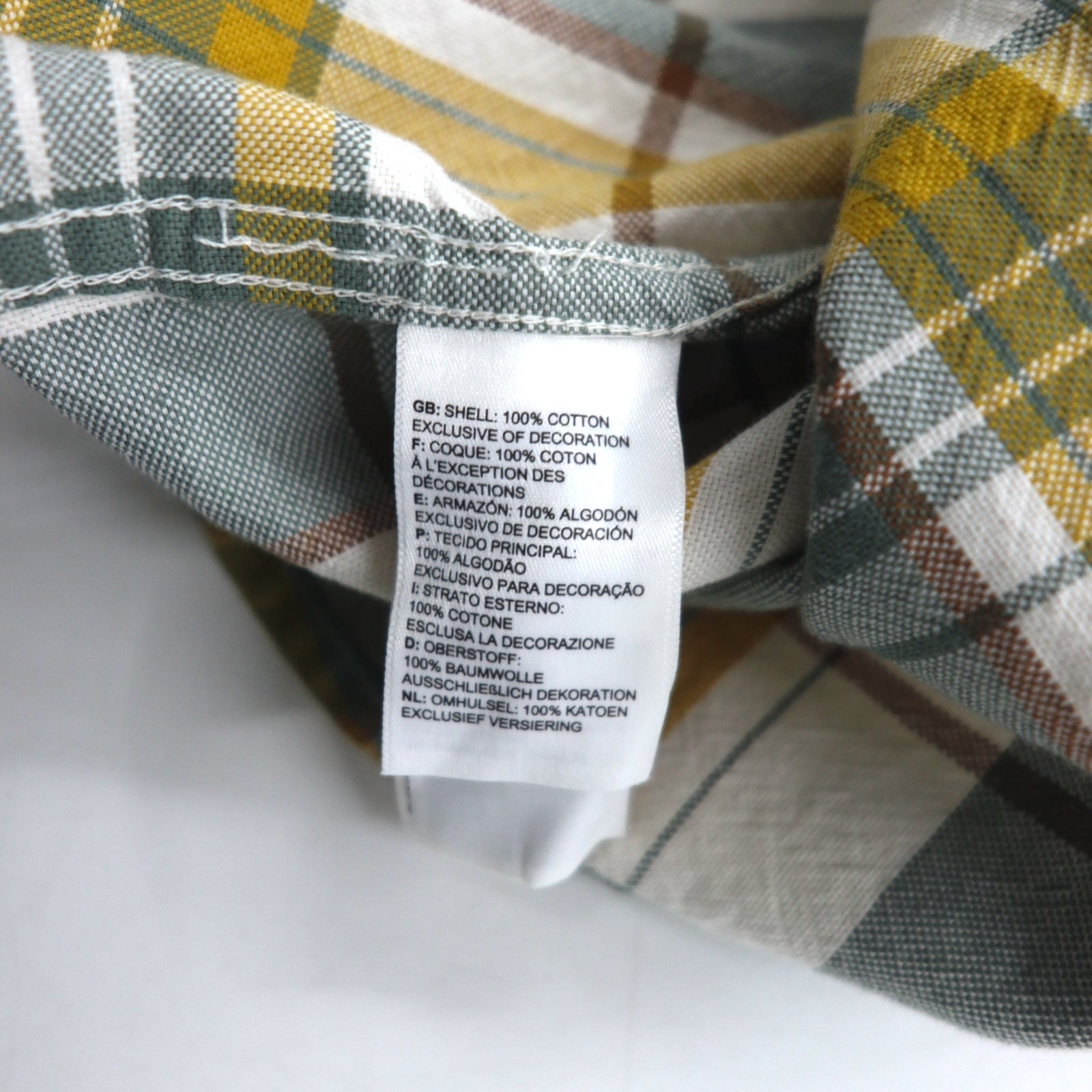 THE NORTH FACE Camicia a quadri L Verde Bianco Cotone Standard USA Hayden Pass 2.0 Shirt NF0A55U8