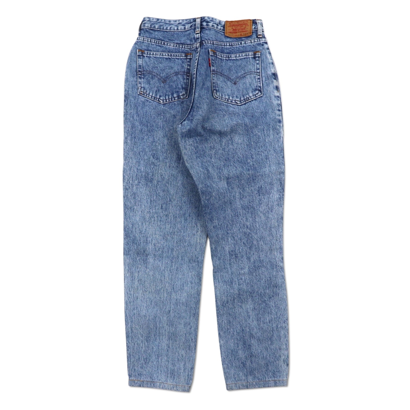 Levi's Anni '80 Jeans a vita alta affusolati M Blu Stonewash W626-0217 Made in Japan
