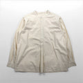 Bulgaria 50s Grandpa Shirt 50年代 レプリカ ブルガリア軍 スリーピングシャツ グランパシャツ XL 生成り 未使用品