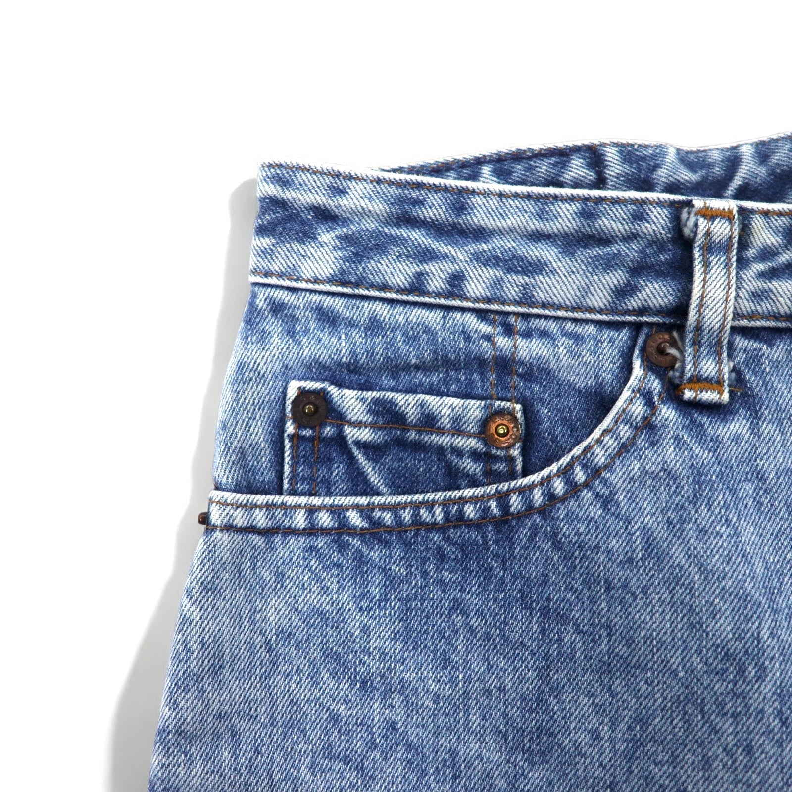 Levi's Anni '80 Jeans a vita alta affusolati M Blu Stonewash W626-0217 Made in Japan