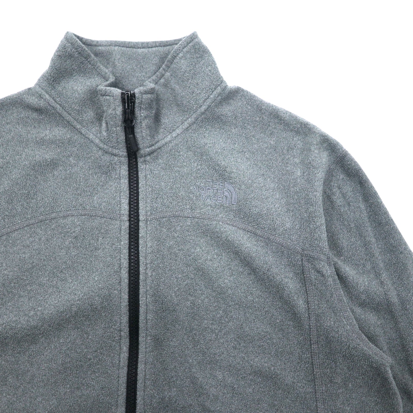 THE NORTH FACE POLARTEC Giacca in pile full zip S grigio poliestere ricamo logo