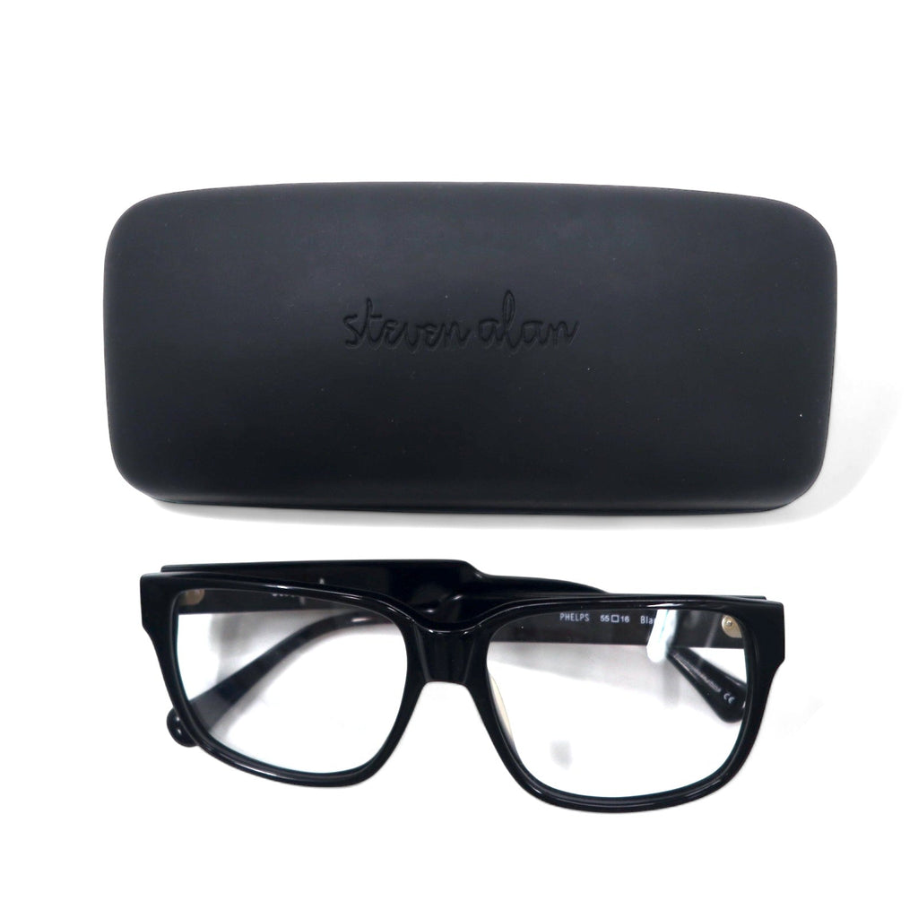 steven alan Occhiali da vista/sole neri PHELPS 55◻︎16 Black