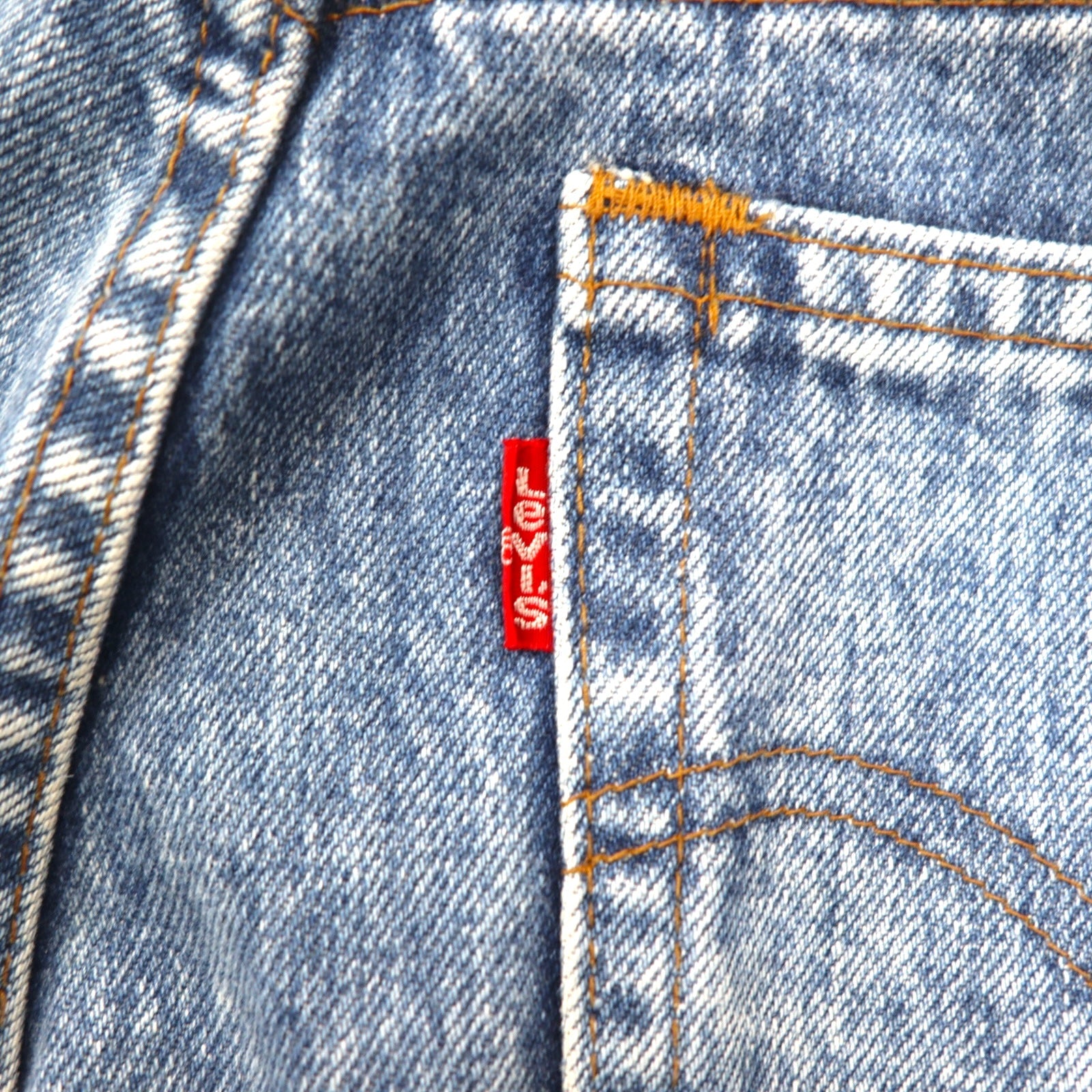 Levi's Anni '80 Jeans a vita alta affusolati M Blu Stonewash W626-0217 Made in Japan